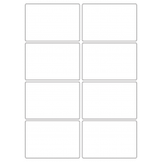 40019 - Label Size 99mm x 68mm - 8 label(s) per sheet 