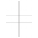 40020 - Label Size 99mm x 56.5mm - 10 label(s) per sheet