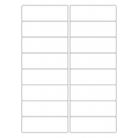 40022 - Label Size 99mm x 34mm - 16 label(s) per sheet 40022 - Label Size 99mm x 34mm - 16 label(s) per sheet