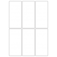40037 - Label Size 65mm x 140mm - 6 label(s) per sheet 