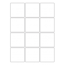 40039 - Label Size 65mm x 65mm - 12 label(s) per sheet 40039 - Label Size 65mm x 65mm - 12 label(s) per sheet