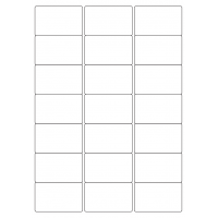 40040 - Label Size 65mm x 40mm - 21 label(s) per sheet 40040 - Label Size 65mm x 40mm - 21 label(s) per sheet