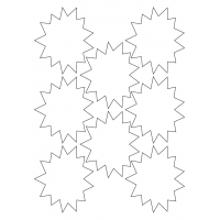 40088 - Label Size 80mm x 90mm - 8 label(s) per sheet 40088 - Label Size 80mm x 90mm - 8 label(s) per sheet