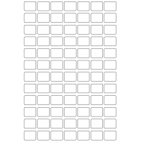 40185 - Label Size 25mm x 19mm - 84 label(s) per sheet 40185 - Label Size 25mm x 19mm - 84 label(s) per sheet