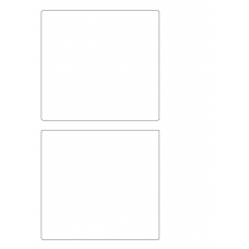 40239 - Label Size 140mm x 130mm - 2 label(s) per sheet 40239 - Label Size 140mm x 130mm - 2 label(s) per sheet