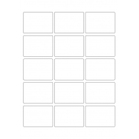 40241 - Label Size 63mm x 45mm - 15 label(s) per sheet 40241 - Label Size 63mm x 45mm - 15 label(s) per sheet