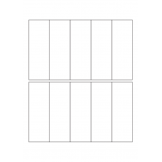40243 - Label Size 38mm x 110mm - 10 label(s) per sheet 40243 - Label Size 38mm x 110mm - 10 label(s) per sheet