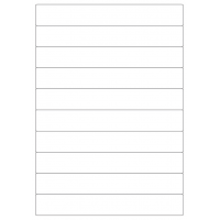 40244 - Label Size 200mm x 28.5mm - 10 label(s) per sheet 40244 - Label Size 200mm x 28.5mm - 10 label(s) per sheet