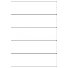 40244 - Label Size 200mm x 28.5mm - 10 label(s) per sheet 40244 - Label Size 200mm x 28.5mm - 10 label(s) per sheet