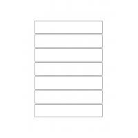 40246 - Label Size 145mm x 27.5mm - 7 label(s) per sheet 40246 - Label Size 145mm x 27.5mm - 7 label(s) per sheet
