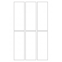40249 - Label Size 50mm x 138mm - 6 label(s) per sheet 40249 - Label Size 50mm x 138mm - 6 label(s) per sheet