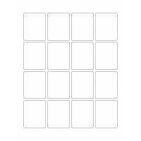 40256 - Label Size 46mm x 57mm - 16 label(s) per sheet 40256 - Label Size 46mm x 57mm - 16 label(s) per sheet