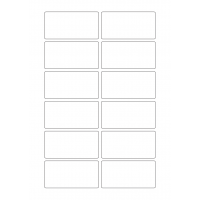 40257 - Label Size 80mm x 40mm - 12 label(s) per sheet 40257 - Label Size 80mm x 40mm - 12 label(s) per sheet