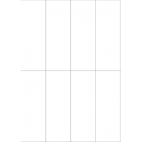 40263 - Label Size 52.5mm x 147.637mm - 8 label(s) per sheet 40263 - Label Size 52.5mm x 147.637mm - 8 label(s) per sheet
