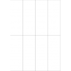 40263 - Label Size 52.5mm x 147.637mm - 8 label(s) per sheet 40263 - Label Size 52.5mm x 147.637mm - 8 label(s) per sheet