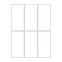 40264 - Label Size 60mm x 125mm - 6 label(s) per sheet 40264 - Label Size 60mm x 125mm - 6 label(s) per sheet