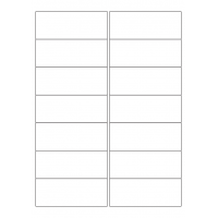 40267 - Label Size 98mm x 38mm - 14 label(s) per sheet 40267 - Label Size 98mm x 38mm - 14 label(s) per sheet