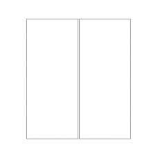 40273 - Label Size 97mm x 225mm - 2 label(s) per sheet 40273 - Label Size 97mm x 225mm - 2 label(s) per sheet