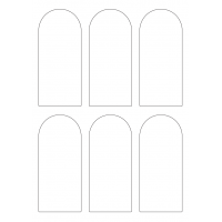 40286 - Label Size 57mm x 130mm - 6 label(s) per sheet 40286 - Label Size 57mm x 130mm - 6 label(s) per sheet