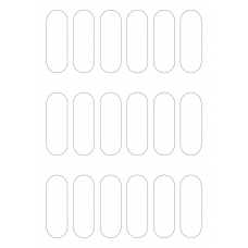 40290 - Label Size 24.821mm x 74.823mm - 18 label(s) per sheet 40290 - Label Size 24.821mm x 74.823mm - 18 label(s) per sheet