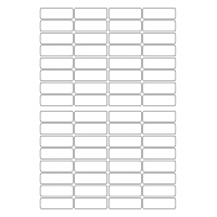 40292 - Label Size 45mm x 15mm - 64 label(s) per sheet 40292 - Label Size 45mm x 15mm - 64 label(s) per sheet