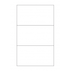 40296 - Label Size 155mm x 85mm - 3 label(s) per sheet 40296 - Label Size 155mm x 85mm - 3 label(s) per sheet