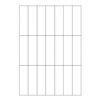 40301 - Label Size 26mm x 88mm - 21 label(s) per sheet 40301 - Label Size 26mm x 88mm - 21 label(s) per sheet