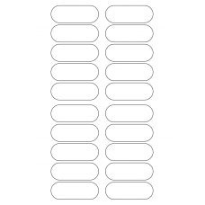 40303 - Label Size 69mm x 25mm - 20 label(s) per sheet 40303 - Label Size 69mm x 25mm - 20 label(s) per sheet