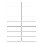 40305 - Label Size 99.1mm x 34mm - 16 label(s) per sheet