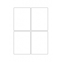 40309 - Label Size 80mm x 110mm - 4 label(s) per sheet 40309 - Label Size 80mm x 110mm - 4 label(s) per sheet