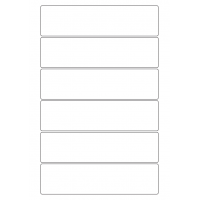 40315 - Label Size 175mm x 45mm - 6 label(s) per sheet 40315 - Label Size 175mm x 45mm - 6 label(s) per sheet