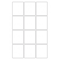40319 - Label Size 56mm x 67mm - 12 label(s) per sheet 40319 - Label Size 56mm x 67mm - 12 label(s) per sheet