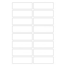40332 - Label Size 90mm x 30mm - 16 label(s) per sheet 40332 - Label Size 90mm x 30mm - 16 label(s) per sheet