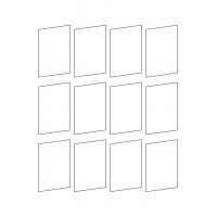 40334 - Label Size 43.539mm x 71.343mm - 12 label(s) per sheet 40334 - Label Size 43.539mm x 71.343mm - 12 label(s) per sheet