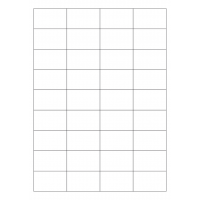 40336 - Label Size 49mm x 30mm - 36 label(s) per sheet 40336 - Label Size 49mm x 30mm - 36 label(s) per sheet