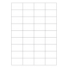 40336 - Label Size 49mm x 30mm - 36 label(s) per sheet 40336 - Label Size 49mm x 30mm - 36 label(s) per sheet