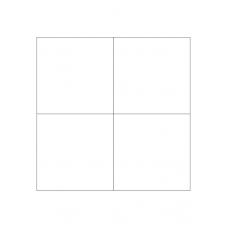 40338 - Label Size 100mm x 100mm - 4 label(s) per sheet 40338 - Label Size 100mm x 100mm - 4 label(s) per sheet