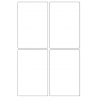 40342 - Label Size 92mm x 140mm - 4 label(s) per sheet 40342 - Label Size 92mm x 140mm - 4 label(s) per sheet