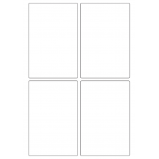 40342 - Label Size 92mm x 140mm - 4 label(s) per sheet 40342 - Label Size 92mm x 140mm - 4 label(s) per sheet
