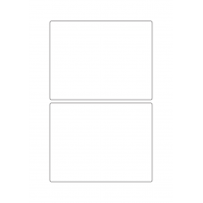 40347 - Label Size 150mm x 115mm - 2 label(s) per sheet 40347 - Label Size 150mm x 115mm - 2 label(s) per sheet