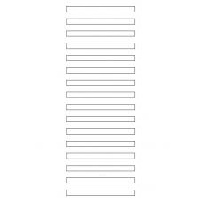 40350 - Label Size 100mm x 8mm - 15 label(s) per sheet 40350 - Label Size 100mm x 8mm - 15 label(s) per sheet