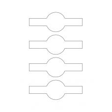 40354 - Label Size 141mm x 52mm - 4 label(s) per sheet 40354 - Label Size 141mm x 52mm - 4 label(s) per sheet
