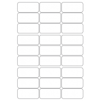 40359 - Label Size 63mm x 29mm - 27 label(s) per sheet 40359 - Label Size 63mm x 29mm - 27 label(s) per sheet