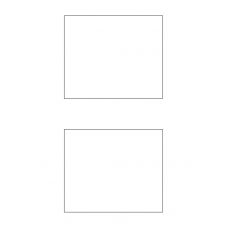 40369 - Label Size 128.5mm x 108mm - 2 label(s) per sheet 40369 - Label Size 128.5mm x 108mm - 2 label(s) per sheet