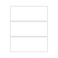 40370 - Label Size 190mm x 75mm - 3 label(s) per sheet 40370 - Label Size 190mm x 75mm - 3 label(s) per sheet