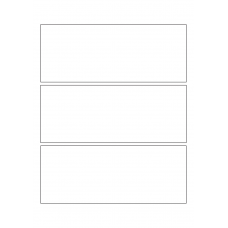 40370 - Label Size 190mm x 75mm - 3 label(s) per sheet 40370 - Label Size 190mm x 75mm - 3 label(s) per sheet