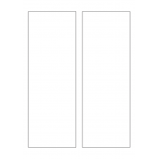 40378 - Label Size 89mm x 254mm - 2 label(s) per sheet 40378 - Label Size 89mm x 254mm - 2 label(s) per sheet