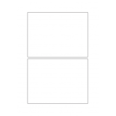 40385 - Label Size 155mm x 115mm - 2 label(s) per sheet 40385 - Label Size 155mm x 115mm - 2 label(s) per sheet