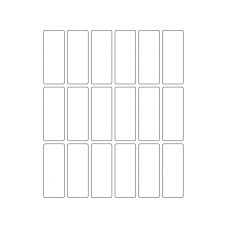 40386 - Label Size 27mm x 70mm - 18 label(s) per sheet 40386 - Label Size 27mm x 70mm - 18 label(s) per sheet