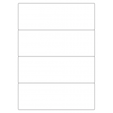 40387 - Label Size 202mm x 70mm - 4 label(s) per sheet 40387 - Label Size 202mm x 70mm - 4 label(s) per sheet